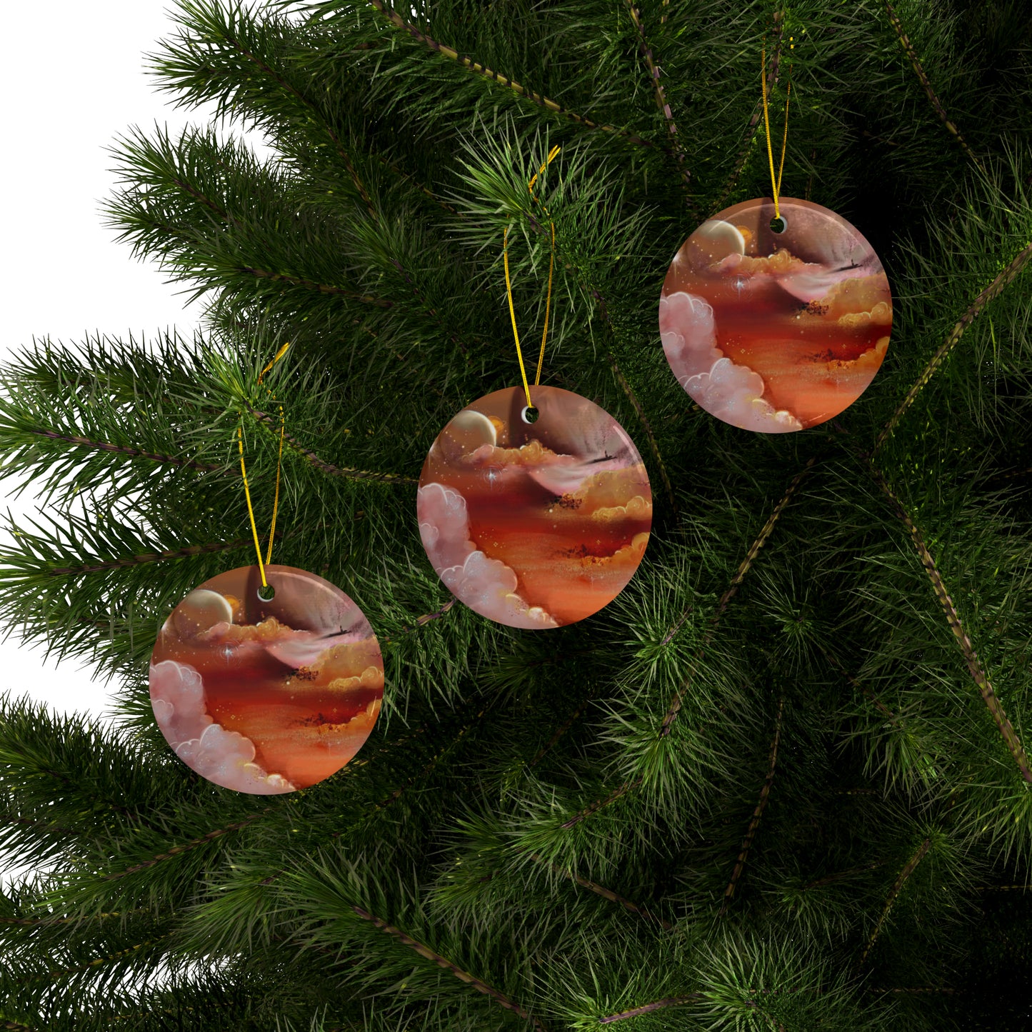 Never Ornament #3-Peter in the Sky