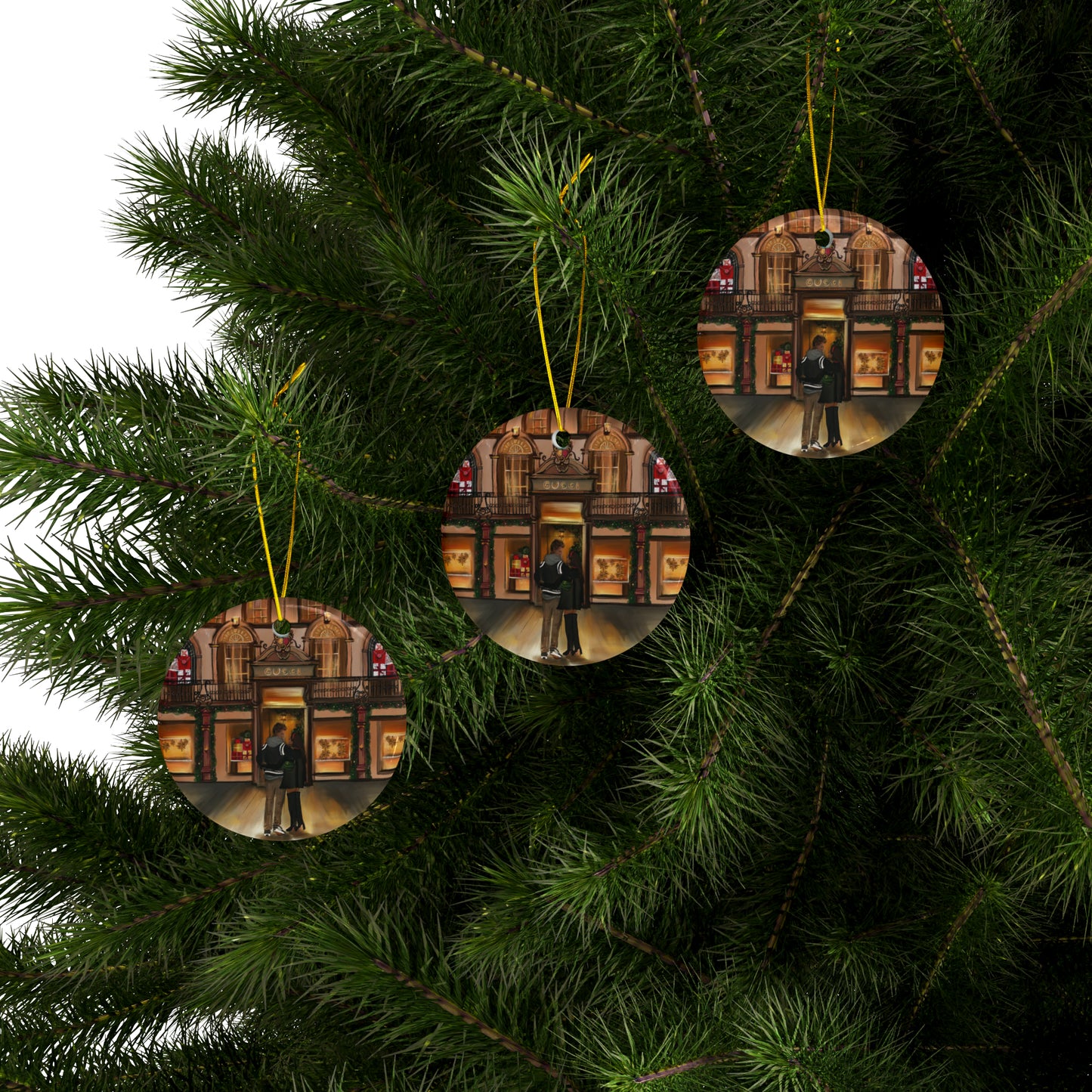 MPU Ornament- Gucci Christmas