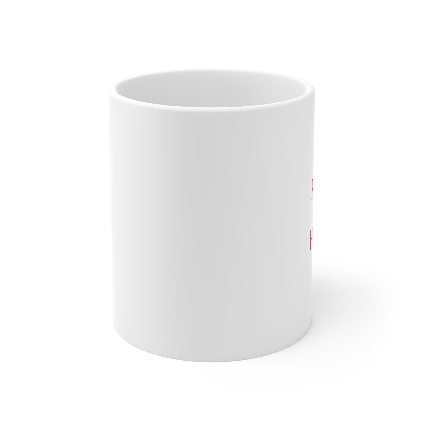 I'd Rather Be In Holland Park Mug-Red