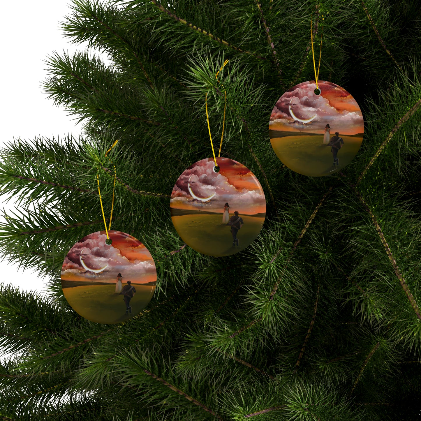 Never Ornament #1-Jem Chasing Daphne