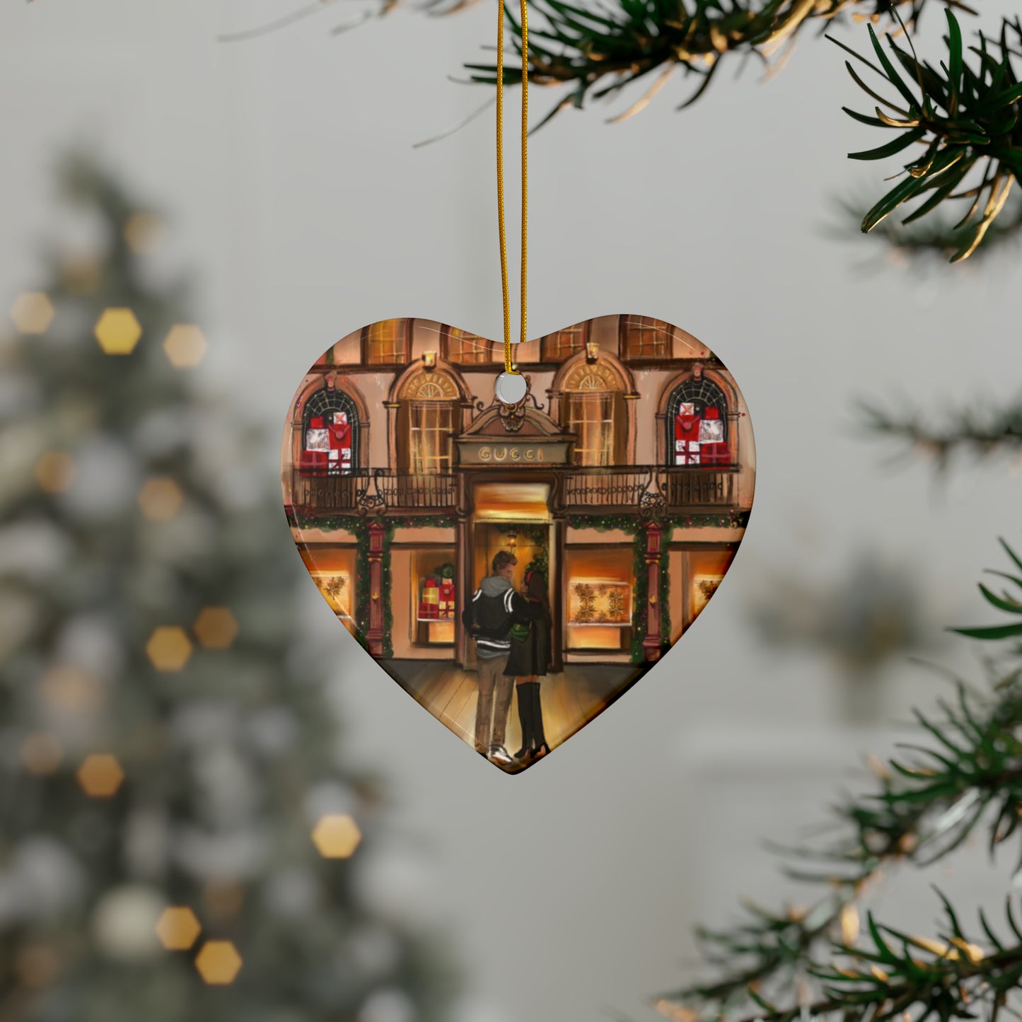 MPU Ornament- Gucci Christmas