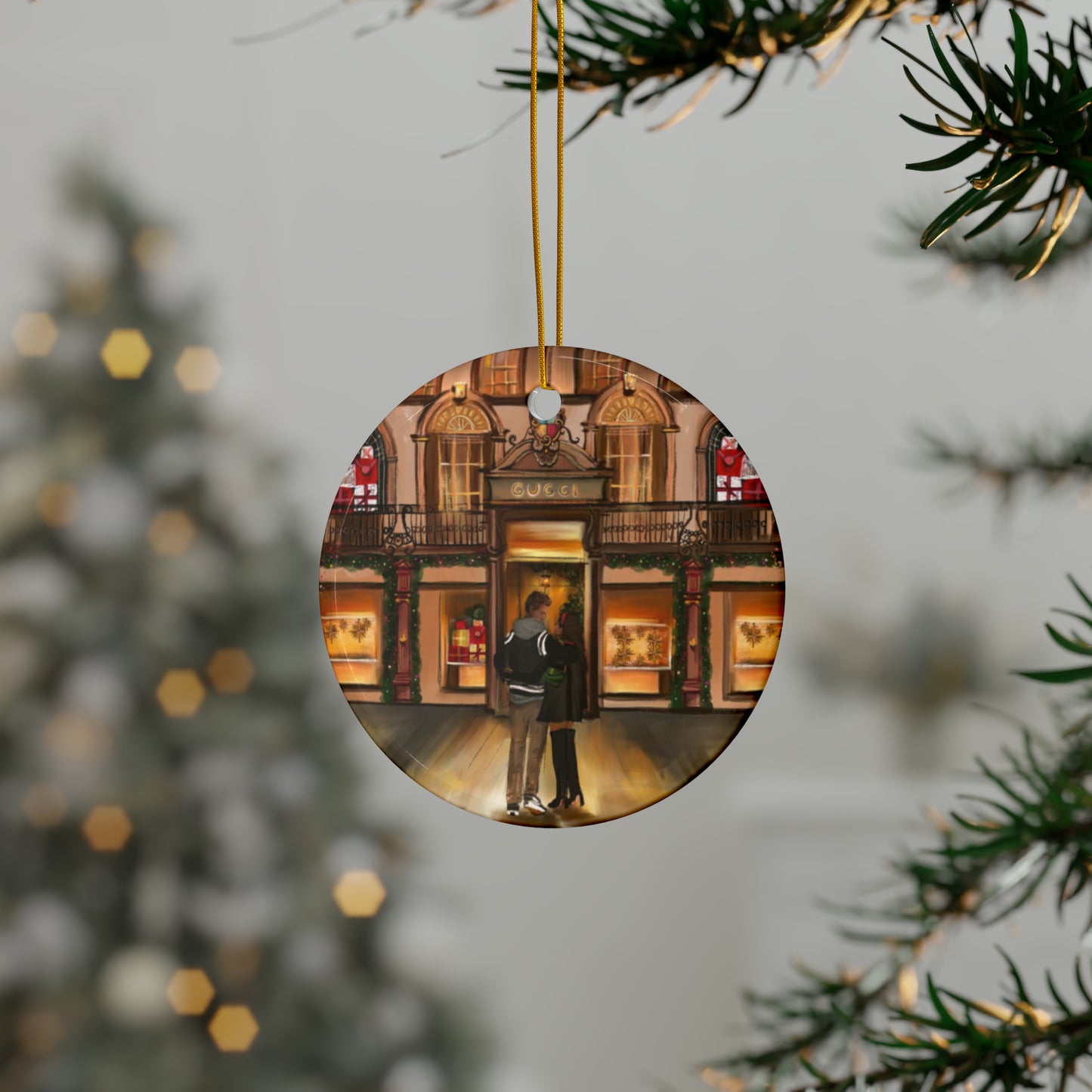 MPU Ornament- Gucci Christmas