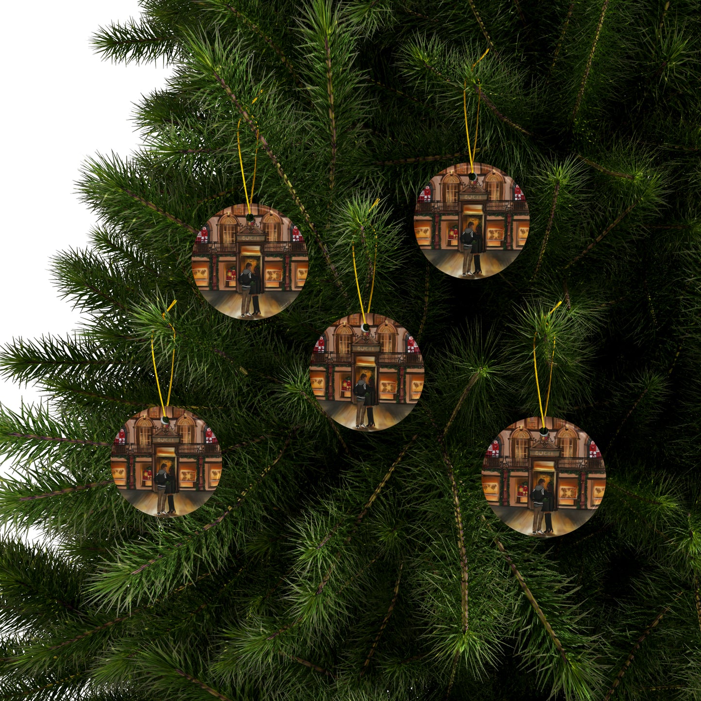 MPU Ornament- Gucci Christmas