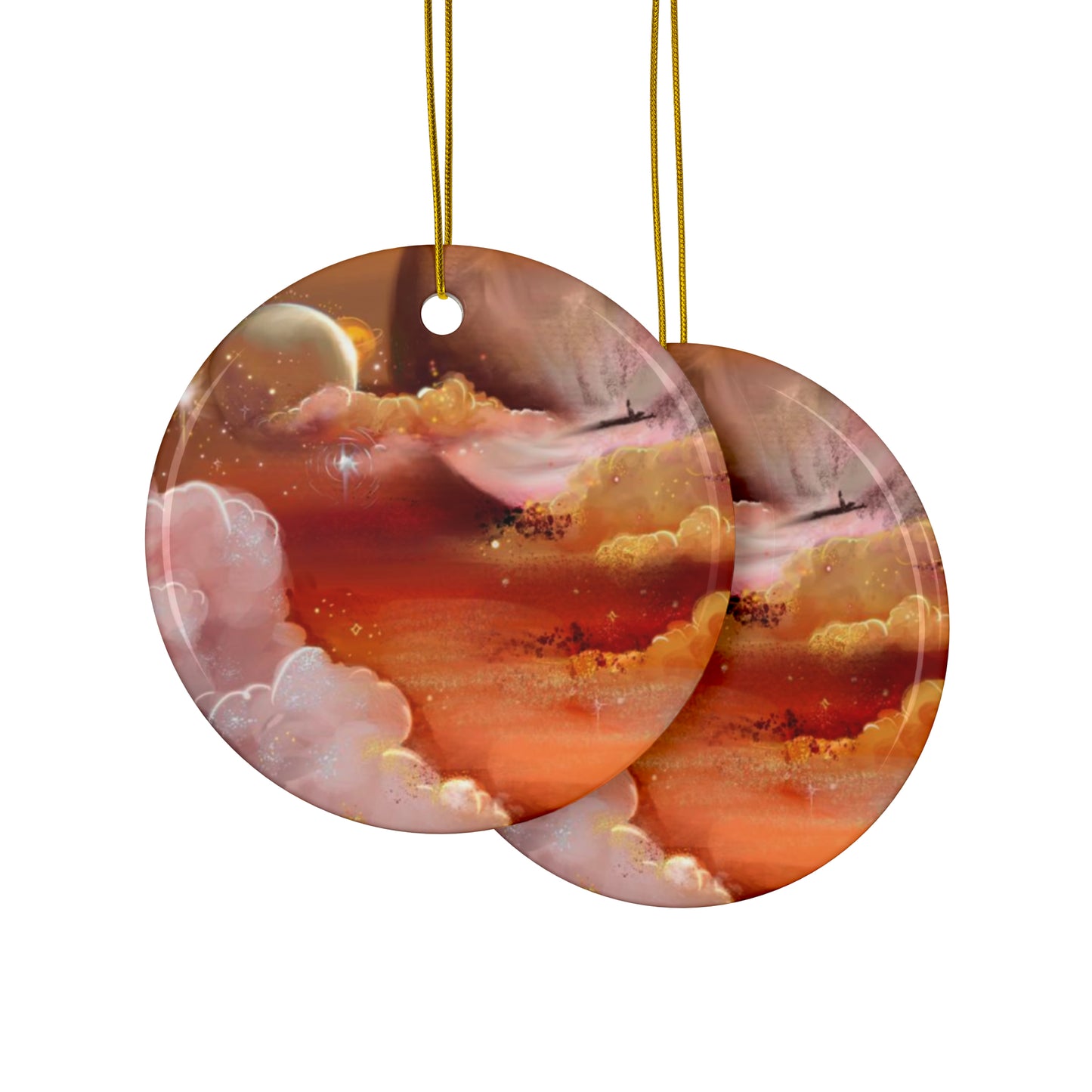 Never Ornament #3-Peter in the Sky