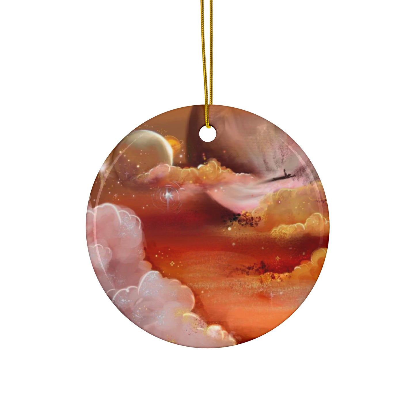 Never Ornament #3-Peter in the Sky
