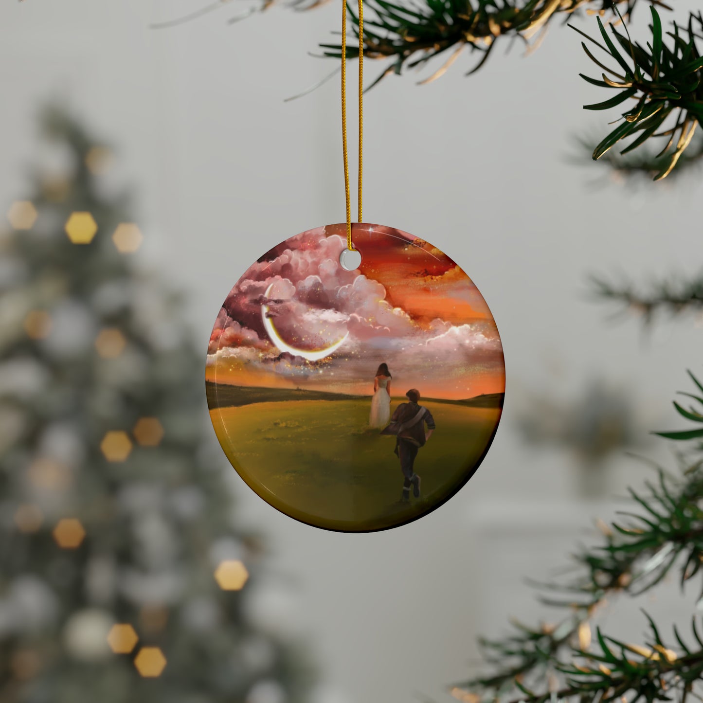 Never Ornament #1-Jem Chasing Daphne