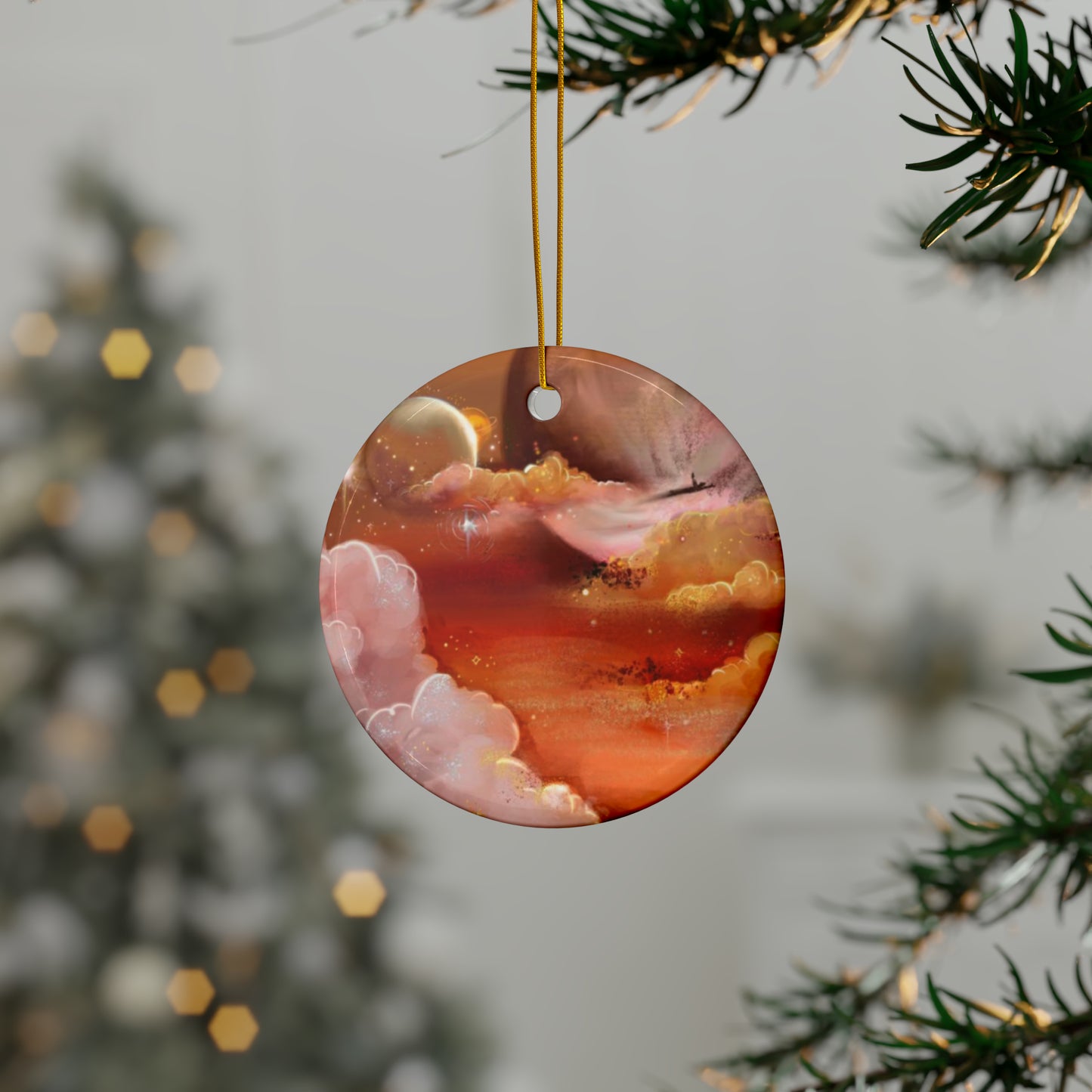 Never Ornament #3-Peter in the Sky