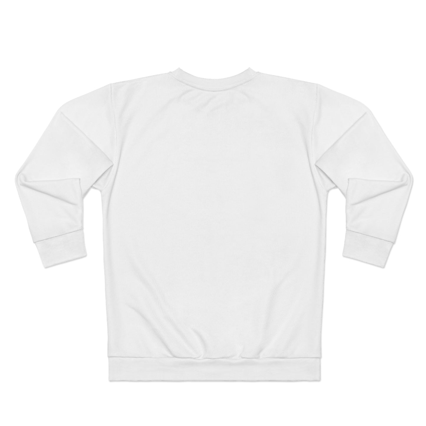 (US) Oversized Hard Reset Fleece Crewneck-White & Light Red