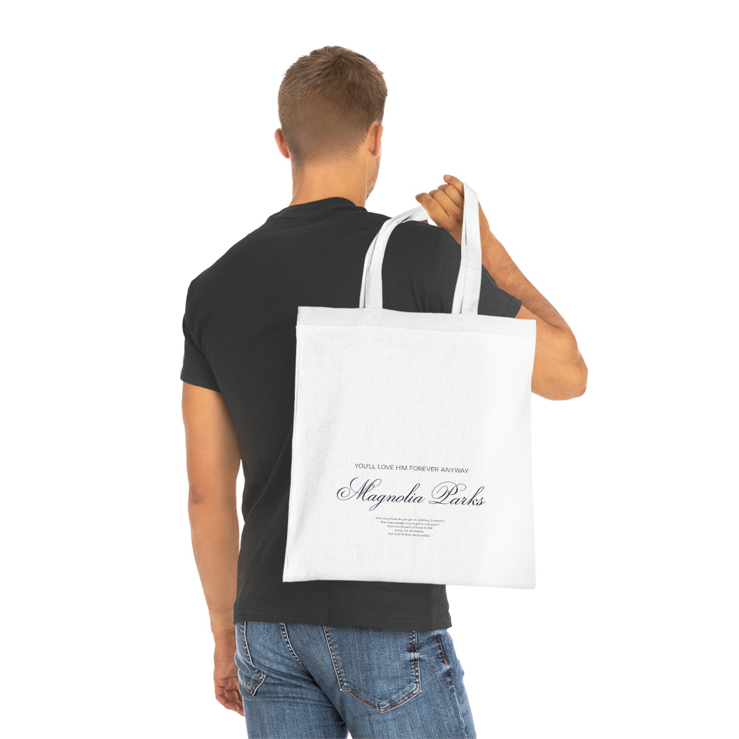 (UK) You'll Love Him Forever Anyway Tote Bag