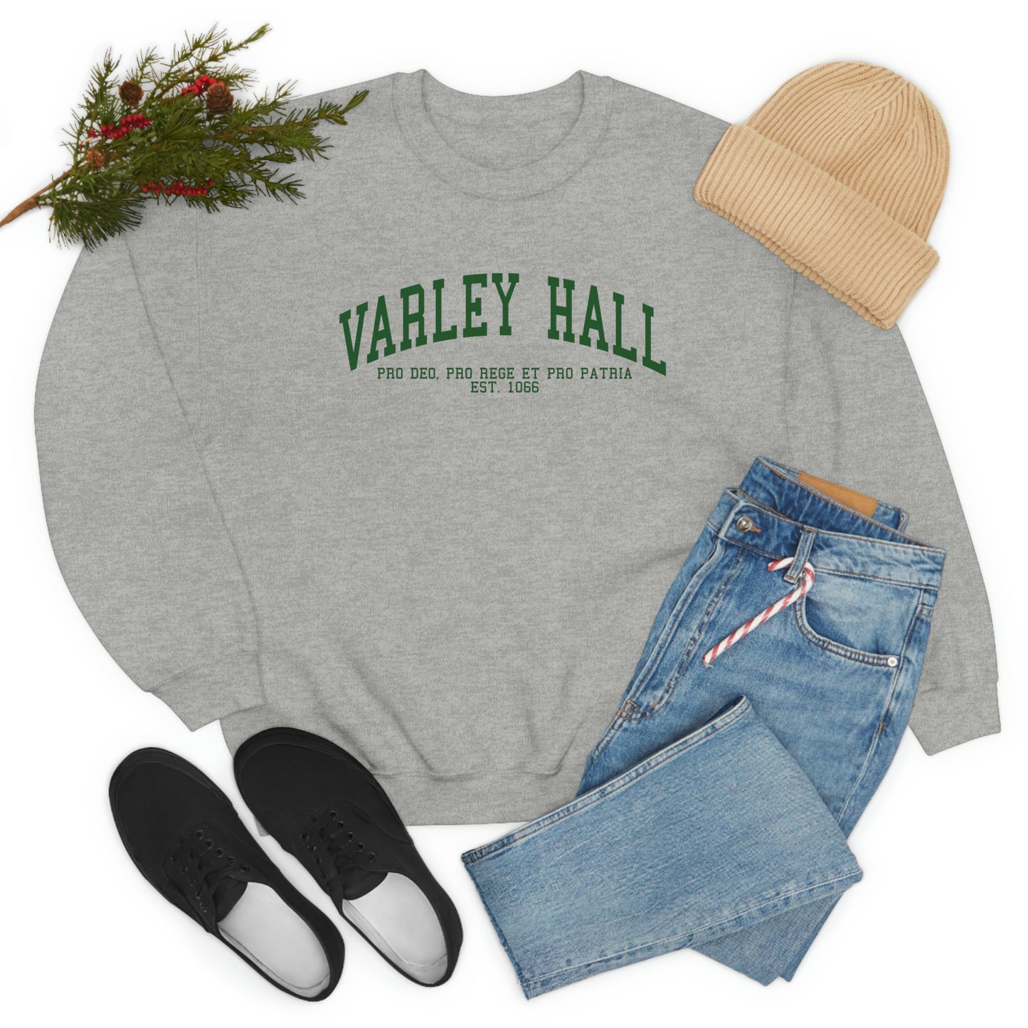 (Canada) Varley Hall Motto - Light Green