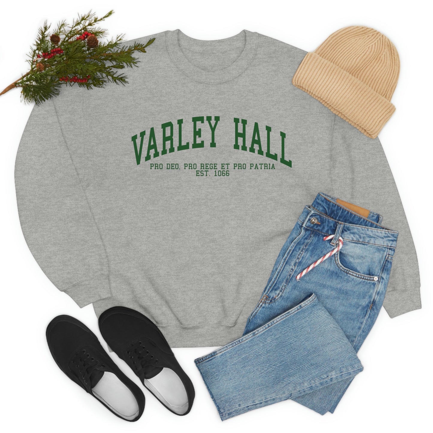 (AU) Varley Hall Motto - Light Green