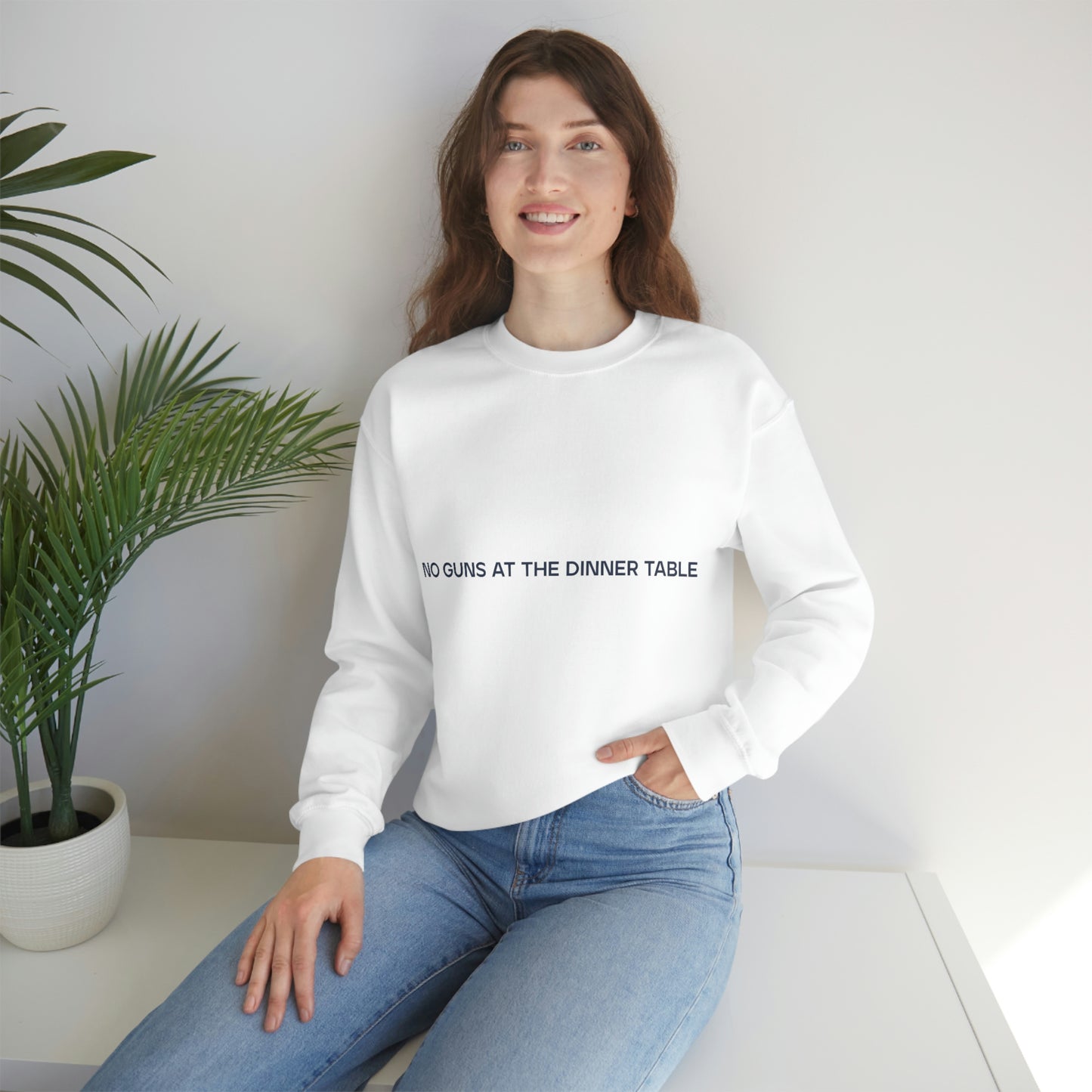 (UK) House Rules White Sweater