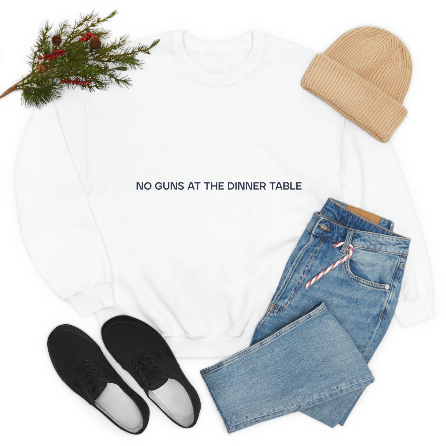 (UK) House Rules White Sweater